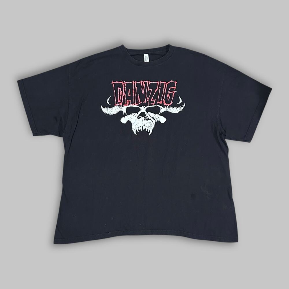 Danzig Heavyweight Graphic Band Tee – Black – Size 3XL